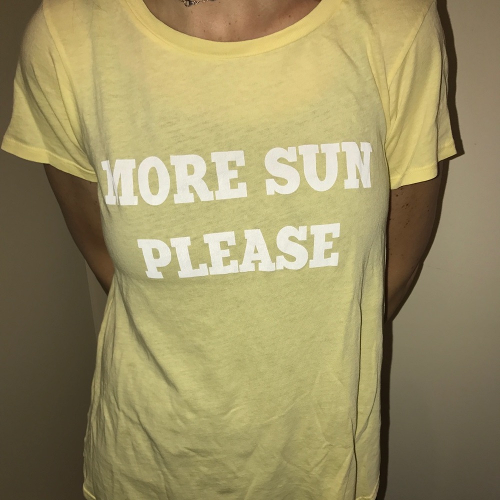 Wildfox Yellow Tee